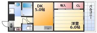 メゾンサクラ9の物件間取画像